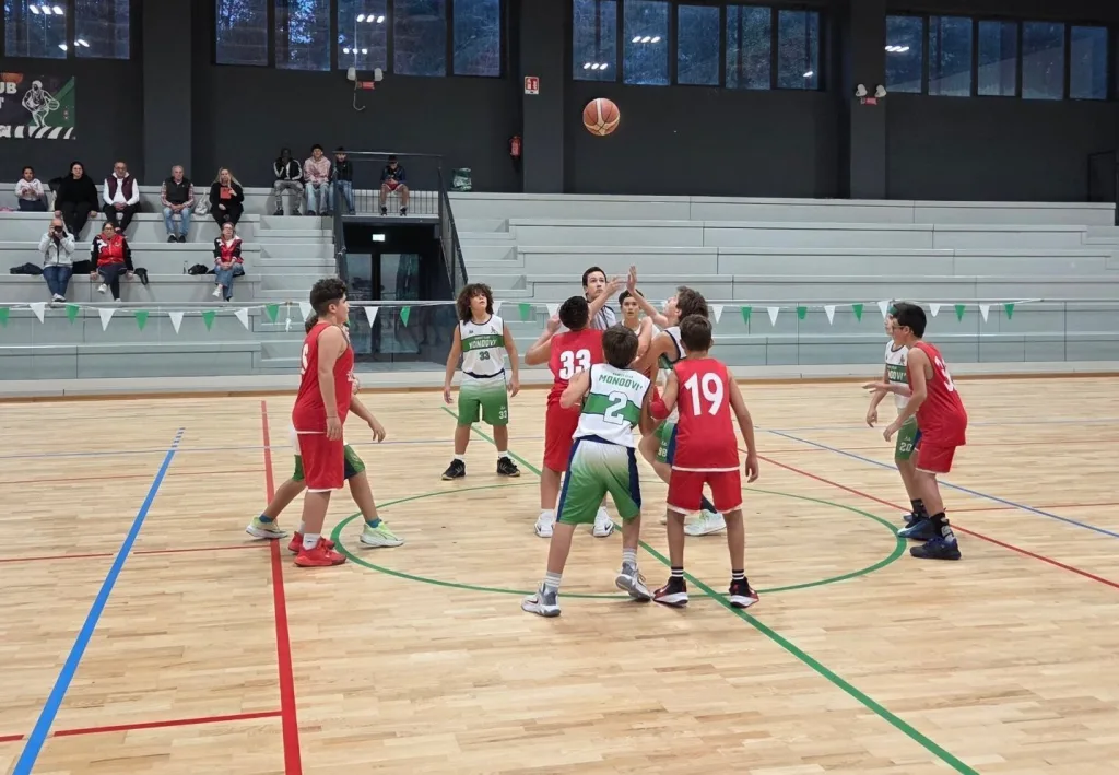 Under 13 del Basket Club Mondovì in casa contro Ebe Porte Pall. Pancalieri, 23 ottobre 2026