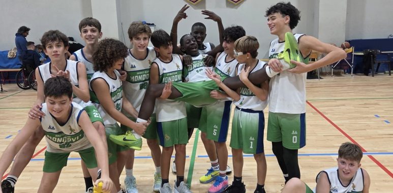 Under 14 del Basket Club Mondovì in casa contro A.s.d. Cestistica Pinerolo 87, 18 ottobre 2026