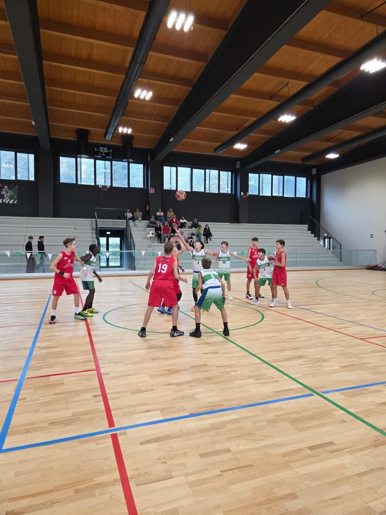 Under 14 del Basket Club Mondovì in casa contro Opera Savigliano, 24 ottobre 2026